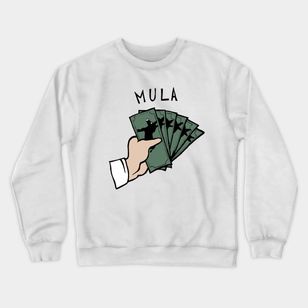 Mule Mula Crewneck Sweatshirt by Graograman